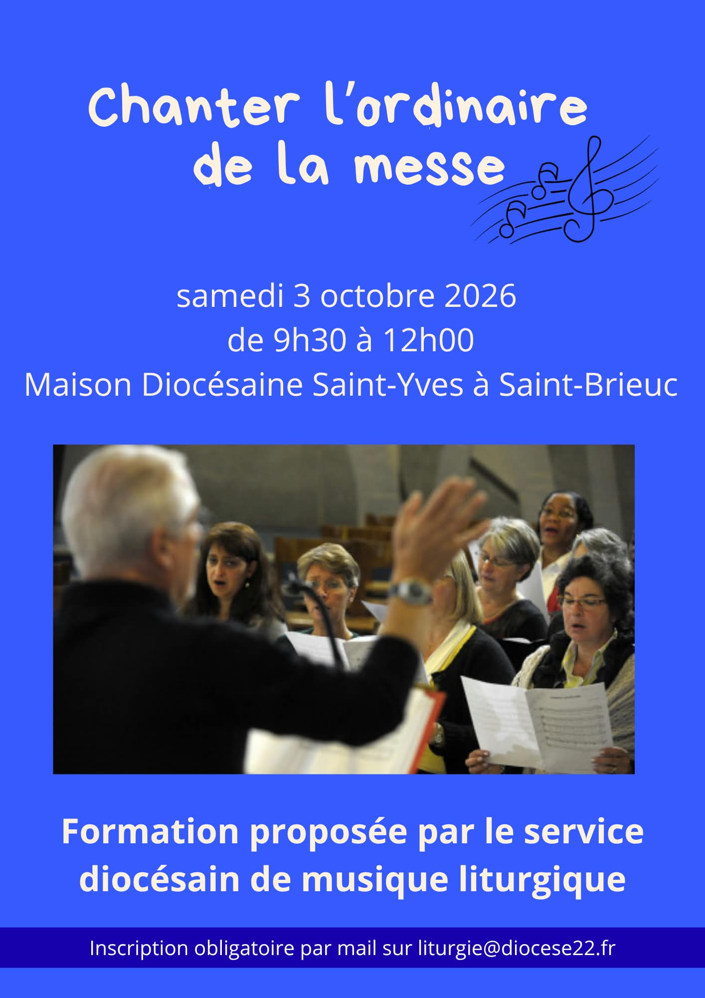 Formation Chanter l'ordinaire de la messe